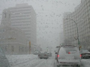downtown regina winter