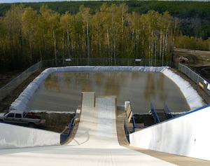 Grand Prairie slide looks like hot tub
